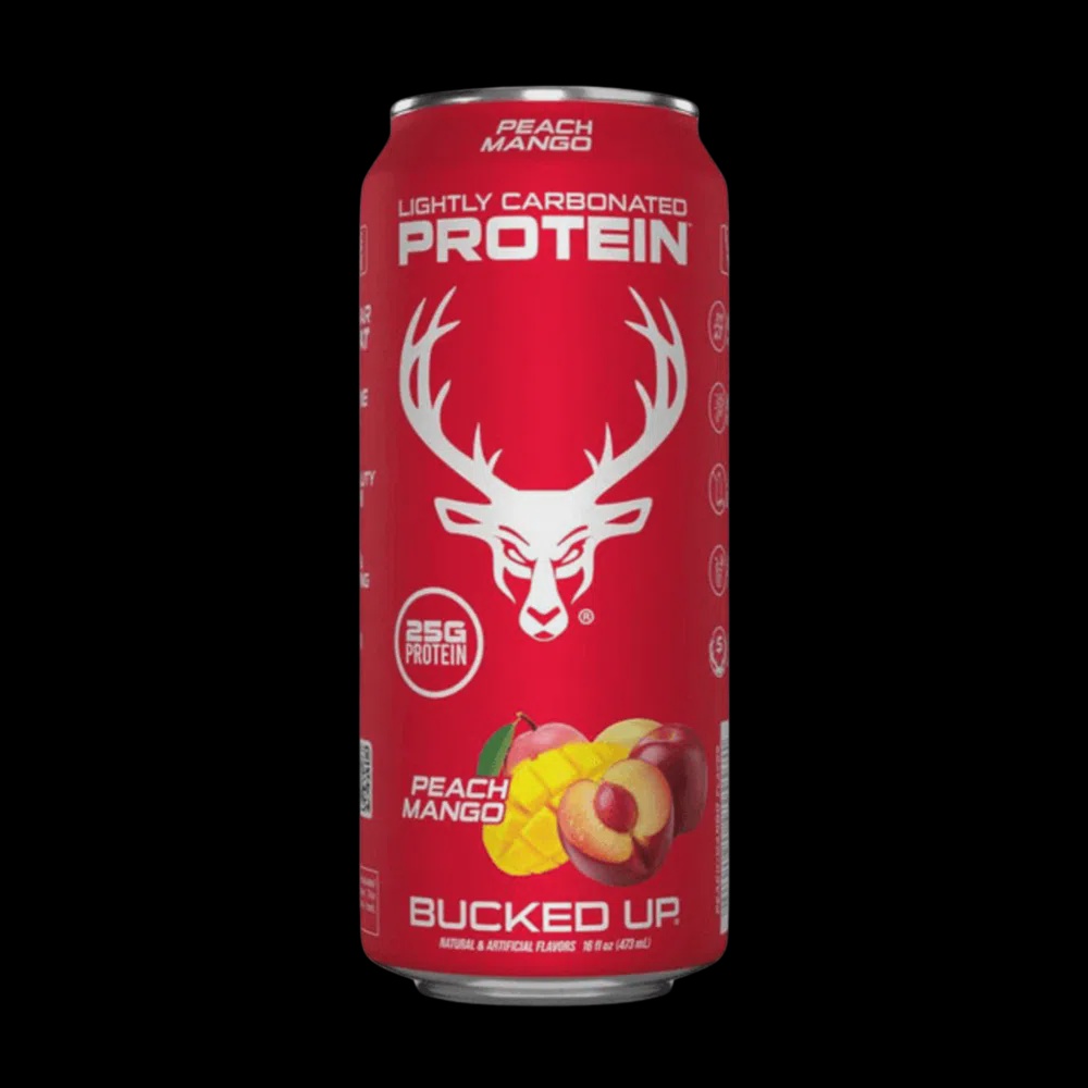 Bucked Up Protein Soda / Peach mango